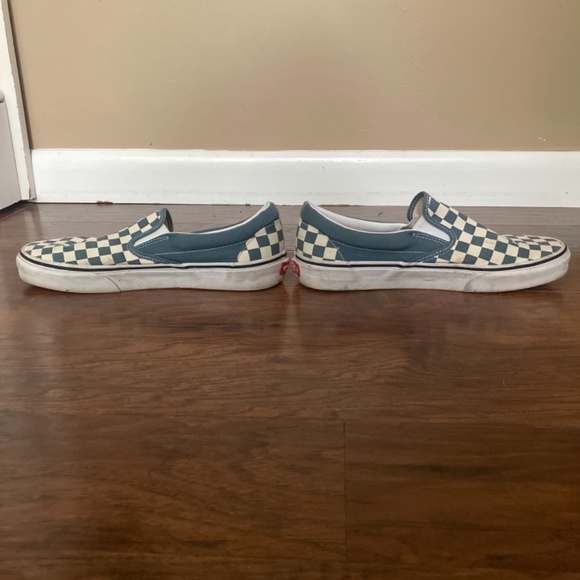 Vans slip on classic checkerboard size 9 mens - Picture 7 of 7